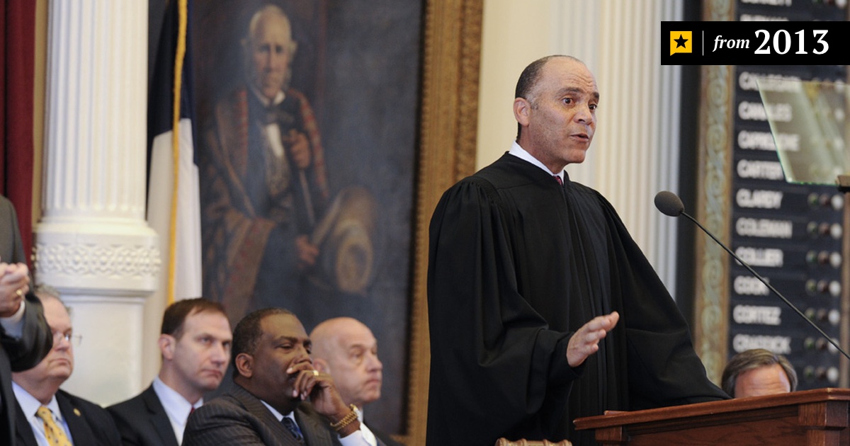 Perry Hecht Will Replace Jefferson as Chief Justice The Texas Tribune